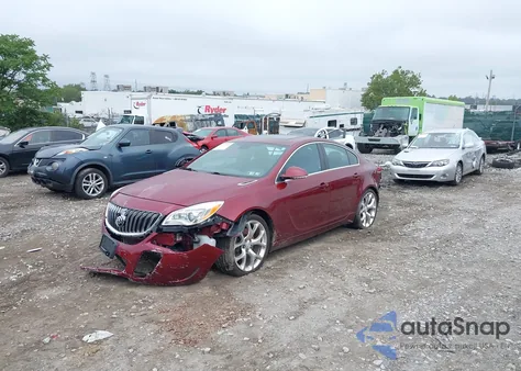2016 Buick Regal Turbo Gs from USA, damaged, VIN 2G4GV5GX8G9154953